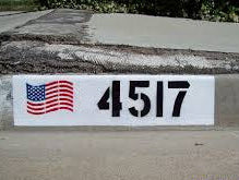 american flag single display